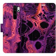 iSaprio flip case Abstract Dark 02 for Xiaomi Redmi Note 8 Pro - Phone Cover
