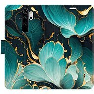 iSaprio flip pouzdro Blue Flowers 02 pro Xiaomi Redmi Note 8 Pro - Phone Cover