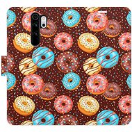 iSaprio flip pouzdro Donuts Pattern pro Xiaomi Redmi Note 8 Pro - Phone Cover