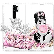 iSaprio flip pouzdro Girl with bubble pro Xiaomi Redmi Note 8 Pro - Phone Cover