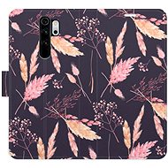 iSaprio flip pouzdro Ornamental Flowers 02 pro Xiaomi Redmi Note 8 Pro - Phone Cover