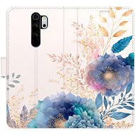 iSaprio flip pouzdro Ornamental Flowers 03 pro Xiaomi Redmi Note 8 Pro - Phone Cover