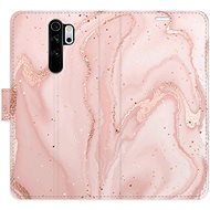 iSaprio flip pouzdro RoseGold Marble pro Xiaomi Redmi Note 8 Pro - Phone Cover