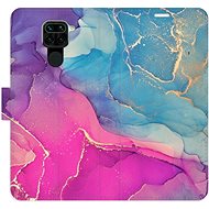 iSaprio flip case Colour Marble 02 for Xiaomi Redmi Note 9 - Phone Cover