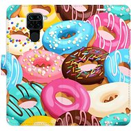 iSaprio flip pouzdro Donuts Pattern 02 pro Xiaomi Redmi Note 9 - Phone Cover