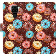 iSaprio flip pouzdro Donuts Pattern pro Xiaomi Redmi Note 9 - Phone Cover