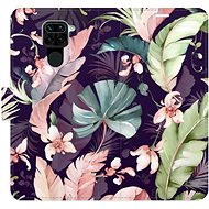 iSaprio flip pouzdro Flower Pattern 08 pro Xiaomi Redmi Note 9 - Phone Cover