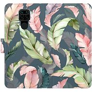 iSaprio flip pouzdro Flower Pattern 09 pro Xiaomi Redmi Note 9 - Phone Cover