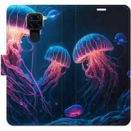 iSaprio flip case Jellyfish for Xiaomi Redmi Note 9 - Phone Cover