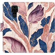 iSaprio flip pouzdro Old Leaves 02 pro Xiaomi Redmi Note 9 - Phone Cover