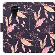 iSaprio flip pouzdro Ornamental Flowers 02 pro Xiaomi Redmi Note 9 - Phone Cover