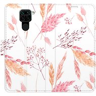 iSaprio flip pouzdro Ornamental Flowers pro Xiaomi Redmi Note 9 - Phone Cover
