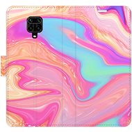 iSaprio flip pouzdro Abstract Paint 07 pro Xiaomi Redmi Note 9 Pro / Note 9S - Phone Cover