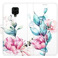 iSaprio flip pouzdro Beautiful Flower pro Xiaomi Redmi Note 9 Pro / Note 9S - Phone Cover