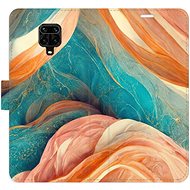 iSaprio flip pouzdro Blue and Orange pro Xiaomi Redmi Note 9 Pro / Note 9S - Phone Cover