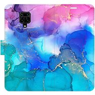 iSaprio flip case BluePink Paint for Xiaomi Redmi Note 9 Pro / Note 9S - Phone Cover