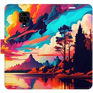 iSaprio flip pouzdro Colorful Mountains 02 pro Xiaomi Redmi Note 9 Pro / Note 9S - Phone Cover
