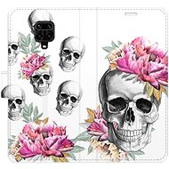 iSaprio flip case Crazy Skull for Xiaomi Redmi Note 9 Pro / Note 9S - Phone Cover