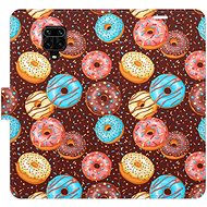 iSaprio flip pouzdro Donuts Pattern pro Xiaomi Redmi Note 9 Pro / Note 9S - Phone Cover