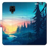 iSaprio flip case Magical Landscape for Xiaomi Redmi Note 9 Pro / Note 9S - Phone Cover