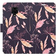 iSaprio flip pouzdro Ornamental Flowers 02 pro Xiaomi Redmi Note 9 Pro / Note 9S - Phone Cover