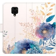 iSaprio flip pouzdro Ornamental Flowers 03 pro Xiaomi Redmi Note 9 Pro / Note 9S - Phone Cover
