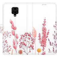 iSaprio flip case Pink Flowers 03 for Xiaomi Redmi Note 9 Pro / Note 9S - Phone Cover