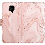 iSaprio flip case RoseGold Marble for Xiaomi Redmi Note 9 Pro / Note 9S - Phone Cover