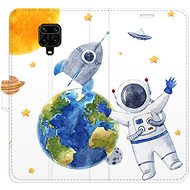 iSaprio flip pouzdro Space 06 pro Xiaomi Redmi Note 9 Pro / Note 9S - Phone Cover