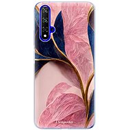 iSaprio Pink Blue Leaves pro Honor 20 - Phone Cover