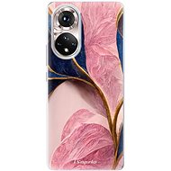 iSaprio Pink Blue Leaves pro Honor 50 - Phone Cover