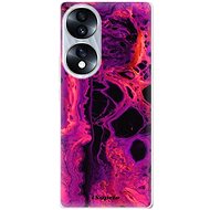 iSaprio Abstract Dark 01 pro Honor 70 - Phone Cover