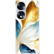 iSaprio Blue Leaves for Honor 70 - Phone Cover