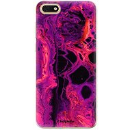 iSaprio Abstract Dark 01 pro Honor 7S - Phone Cover