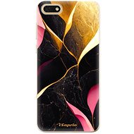 iSaprio Gold Pink Marble pro Honor 7S - Phone Cover