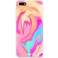 iSaprio Orange Liquid pro Honor 7S - Phone Cover