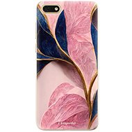 iSaprio Pink Blue Leaves pro Honor 7S - Phone Cover
