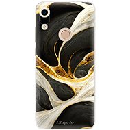 iSaprio Black and Gold pro Honor 8A - Phone Cover