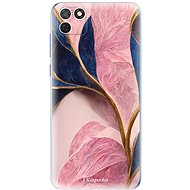 iSaprio Pink Blue Leaves pro Honor 9S - Phone Cover