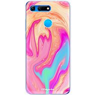 iSaprio Orange Liquid pro Honor View 20 - Phone Cover