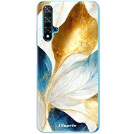 iSaprio Blue Leaves pro Huawei Nova 5T - Phone Cover
