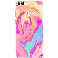 iSaprio Orange Liquid pro Huawei P Smart - Phone Cover