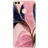 iSaprio Pink Blue Leaves pro Huawei P Smart - Phone Cover