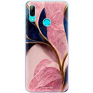 iSaprio Pink Blue Leaves pro Huawei P Smart 2019 - Phone Cover