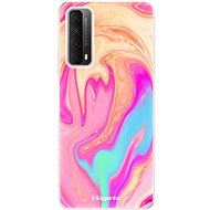 iSaprio Orange Liquid pro Huawei P Smart 2021 - Phone Cover
