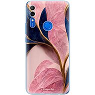 iSaprio Pink Blue Leaves pro Huawei P Smart Z - Phone Cover