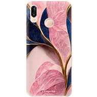 iSaprio Pink Blue Leaves pro Huawei P20 Lite - Phone Cover