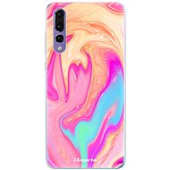 iSaprio Orange Liquid for Huawei P20 Pro - Phone Cover