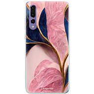 iSaprio Pink Blue Leaves pro Huawei P20 Pro - Phone Cover
