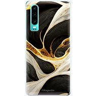 iSaprio Black and Gold pro Huawei P30 - Phone Cover